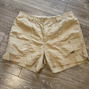 AFTCO Bluewater Wear Fishing Cargo Shorts Khaki Size 42 Men's Outdoor Boat